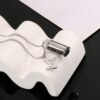lv letter perfume bottle necklace