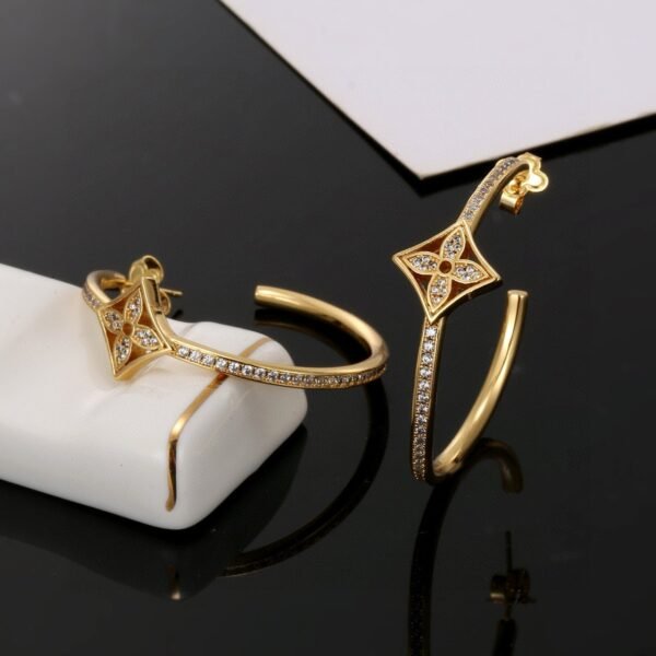 Louis Vuitton stud earrings