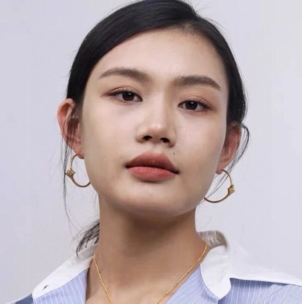 Louis Vuitton stud earrings