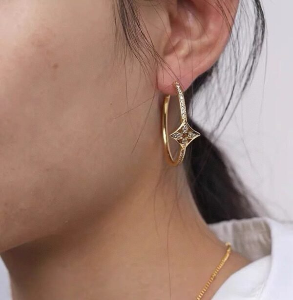 Louis Vuitton stud earrings