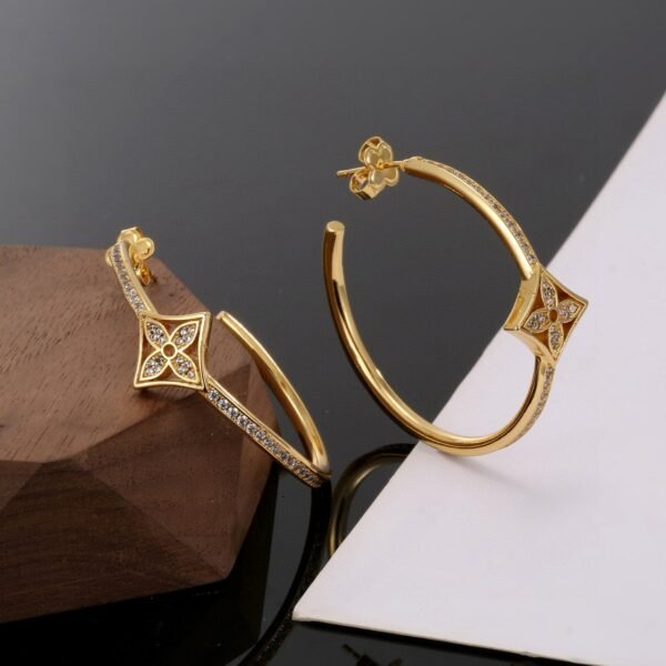 Louis Vuitton stud earrings