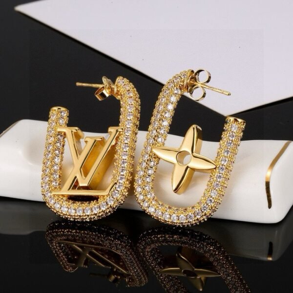 Louis Vuitton stud earrings