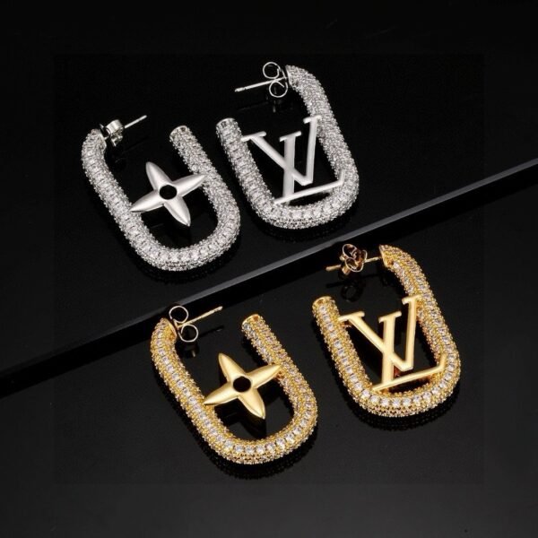 Louis Vuitton stud earrings