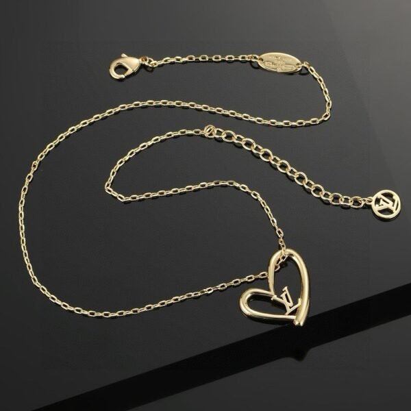 Louis Vuitton Alphabet Pearl Necklace