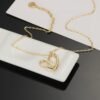 Louis Vuitton Alphabet Pearl Necklace