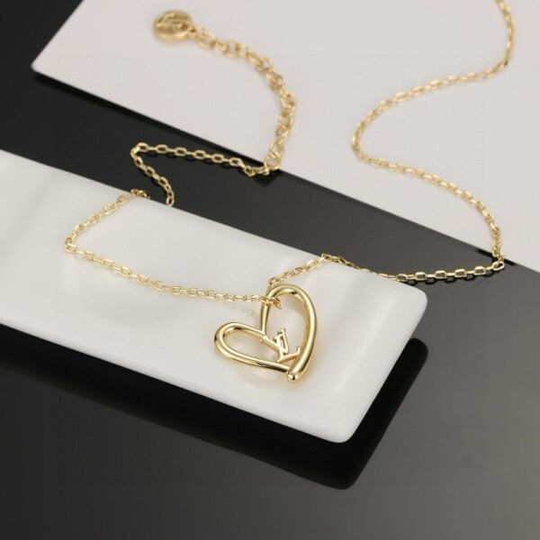 Louis Vuitton Alphabet Pearl Necklace