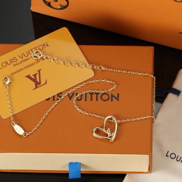 Louis Vuitton Alphabet Pearl Necklace