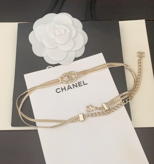 ch*nel double-layer cc necklace