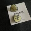 Chanel Camellia double c stud earrings