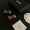 Chanel colorful double C stud earrings