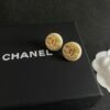 Chanel classic double c stud earrings