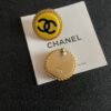 Chanel classic double C stud earrings