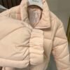 Moncler Quilted cropped down jacket Made of fine and soft nylon fabric