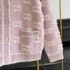 GUCCI autumn and winter new jacquard logo cardigan wool soft knit material