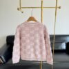 GUCCI autumn and winter new jacquard logo cardigan wool soft knit material