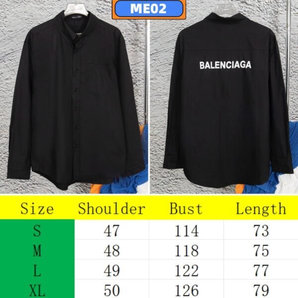 Balenciaga long-sleeved shirt ME02