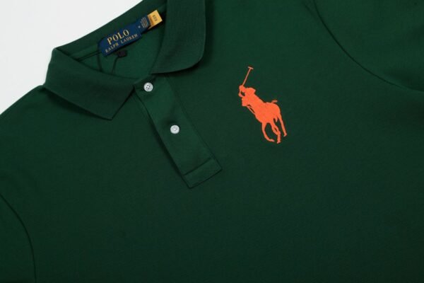 Ralph Lauren1:1 embroidered POLO T-shirt 230g100% cotton