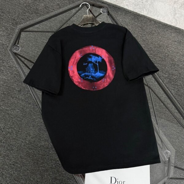 DIOR unisex couple T-shirts are made of 300g high-density cotton