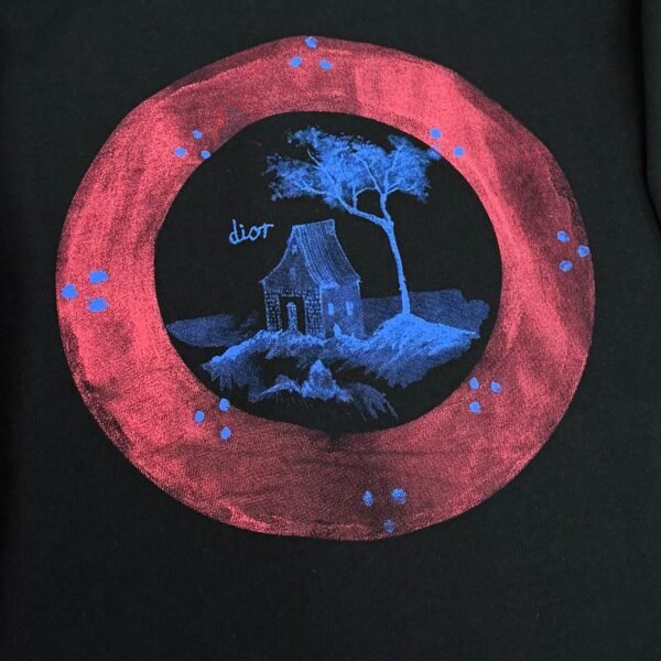 DIOR unisex couple T-shirts are made of 300g high-density cotton