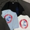 DIOR unisex couple T-shirts are made of 300g high-density cotton