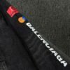 Balenciaga 2025 high-end denim jackets are made of 480g high-quality fabric