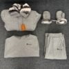 Loro Piana Winter Warmth Four-Piece Set: Sweatshirt, Jacket, Pants, and Gloves