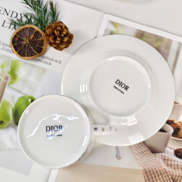 Dior [Butterfly Series] – Double Cup and Saucer Coffee Cup
