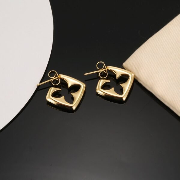 Louis Vuitton stud earrings