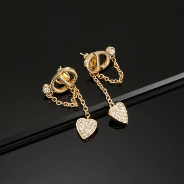 Dior CD stud earrings