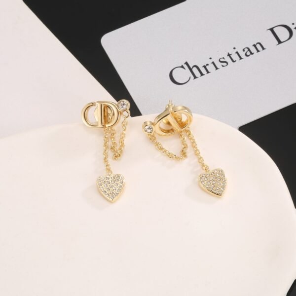 Dior CD stud earrings