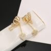 Dior CD stud earrings