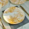 DIOR new Limoges six-plate set quality life tableware bone porcelain material