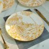 DIOR new Limoges six-plate set quality life tableware bone porcelain material