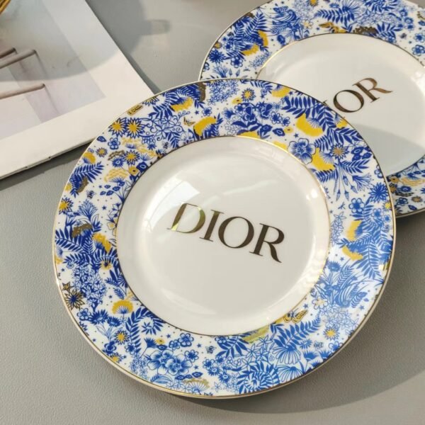 DIOR coffee cup and plate set