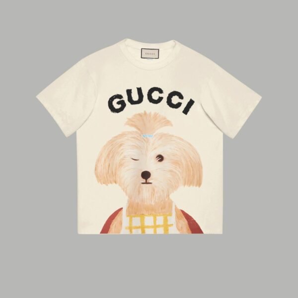 GUCCI Cartoon puppy T-shirt