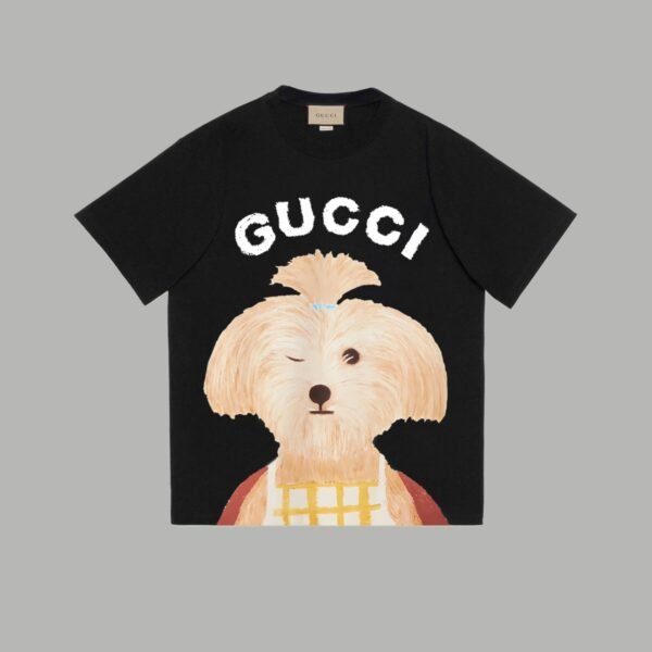 GUCCI Cartoon puppy T-shirt