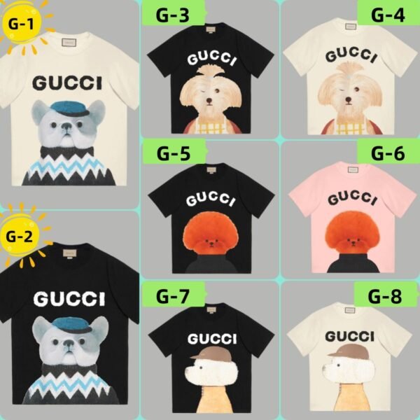 GUCCI Cartoon puppy T-shirt
