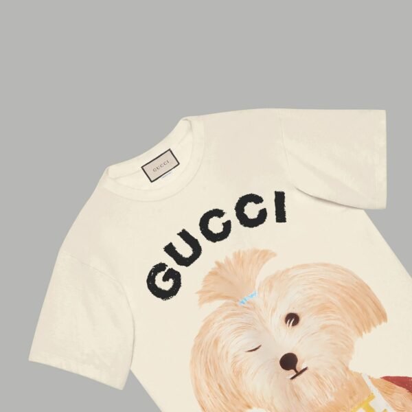 GUCCI Cartoon puppy T-shirt