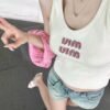 miumiu vest T-shirt