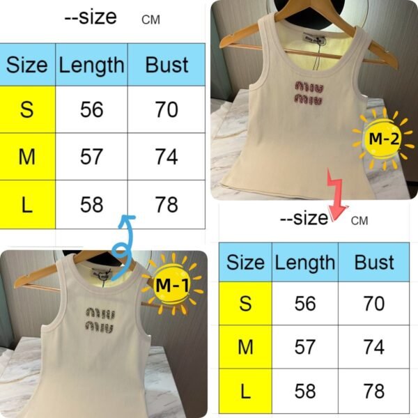 miumiu vest T-shirt