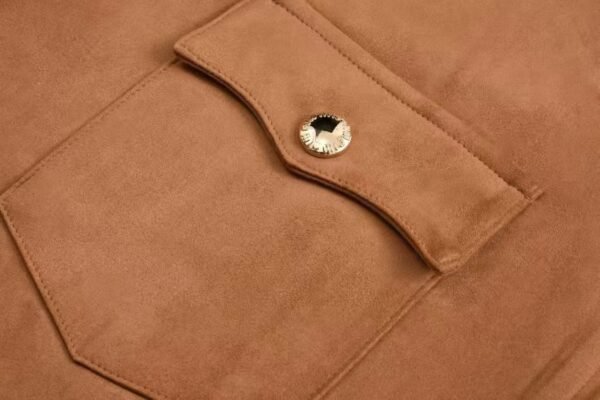 miumiu This is a high-end version of a suede jacket