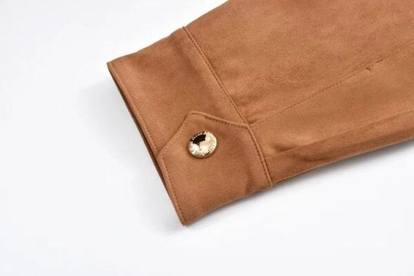 miumiu This is a high-end version of a suede jacket