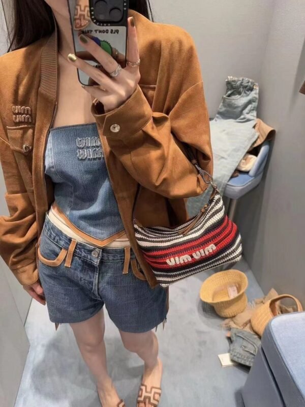 miumiu This is a high-end version of a suede jacket