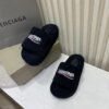 Balenciaga Woven sheep woolen slippers