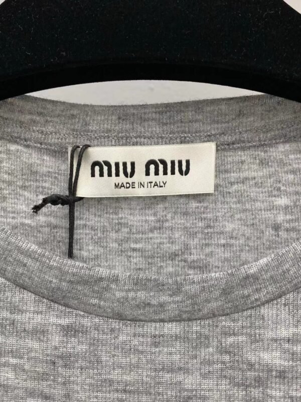 miumiu miumiu long-sleeved T-shirt