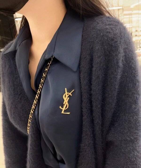 YSL brooch