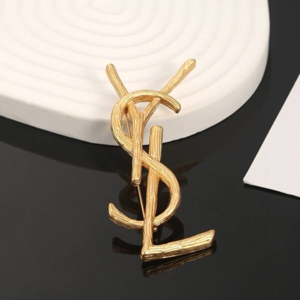 YSL brooch
