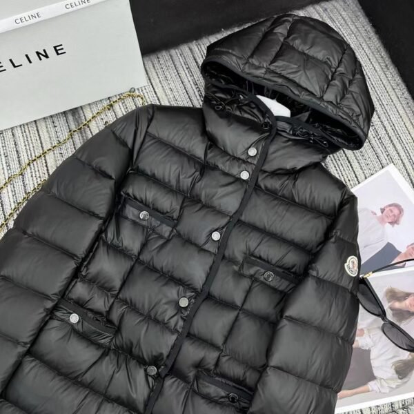 Moncler long down jacket