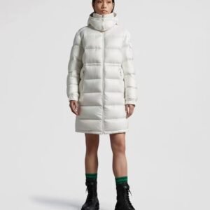 Moncler long down jacket