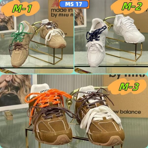 miumiu&NB Co branded sports shoes